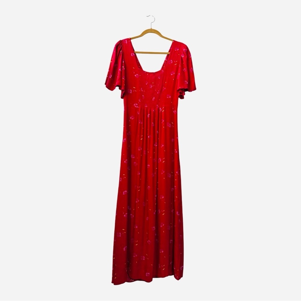 Z Supply Vibrant Red Maxi Dress - Picture 2 of 9